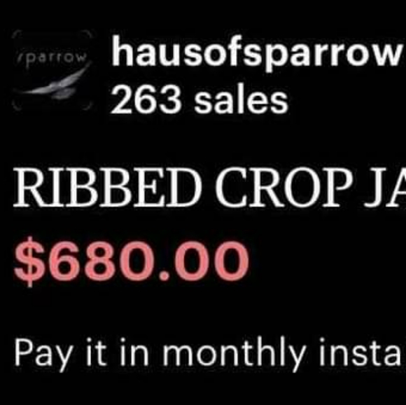 Additional pictures of LAMBSKIN crop moTo jacket - Picture 5 of 5